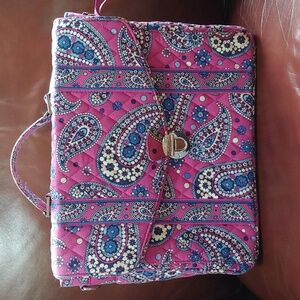 Vera Bradley brief case, multi color, used a couple of times.